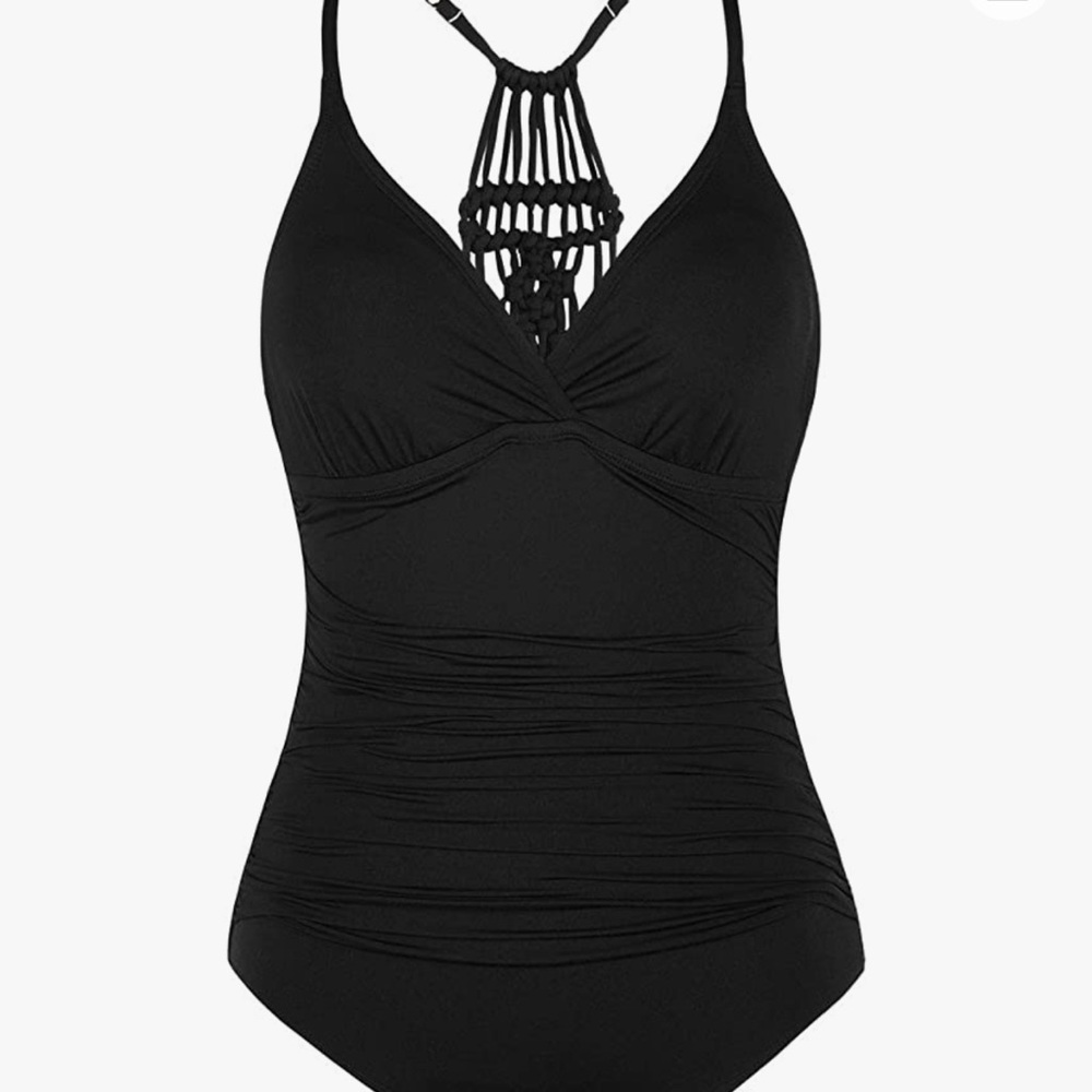 BNWT Firpearl Black Swimsuit